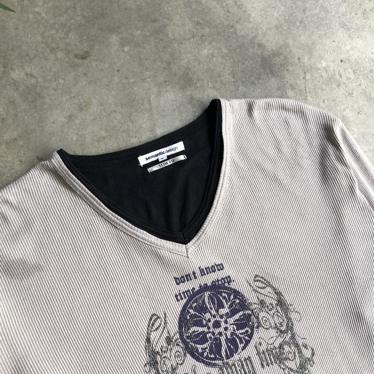 If Six Was Nine Semantic Design Poem Seditionaries Gothic Punk Long sleeve 🍒 Size US L / EU 52-54 / 3 - 2 Thumbnail