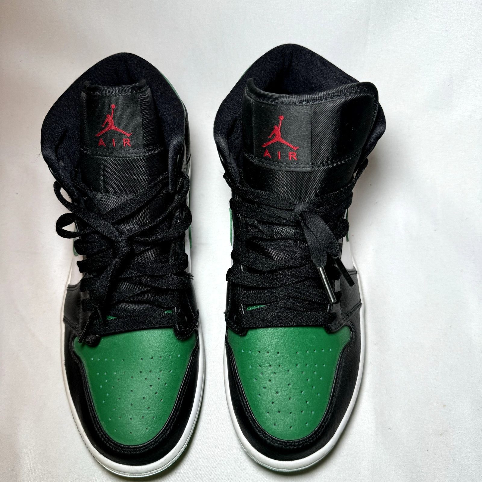 Jordan Brand × Nike Size 9 - Nike Air Jordan 1 Mid Pine Green Men's Shoes Size US 9 / EU 42 - 4 Thumbnail