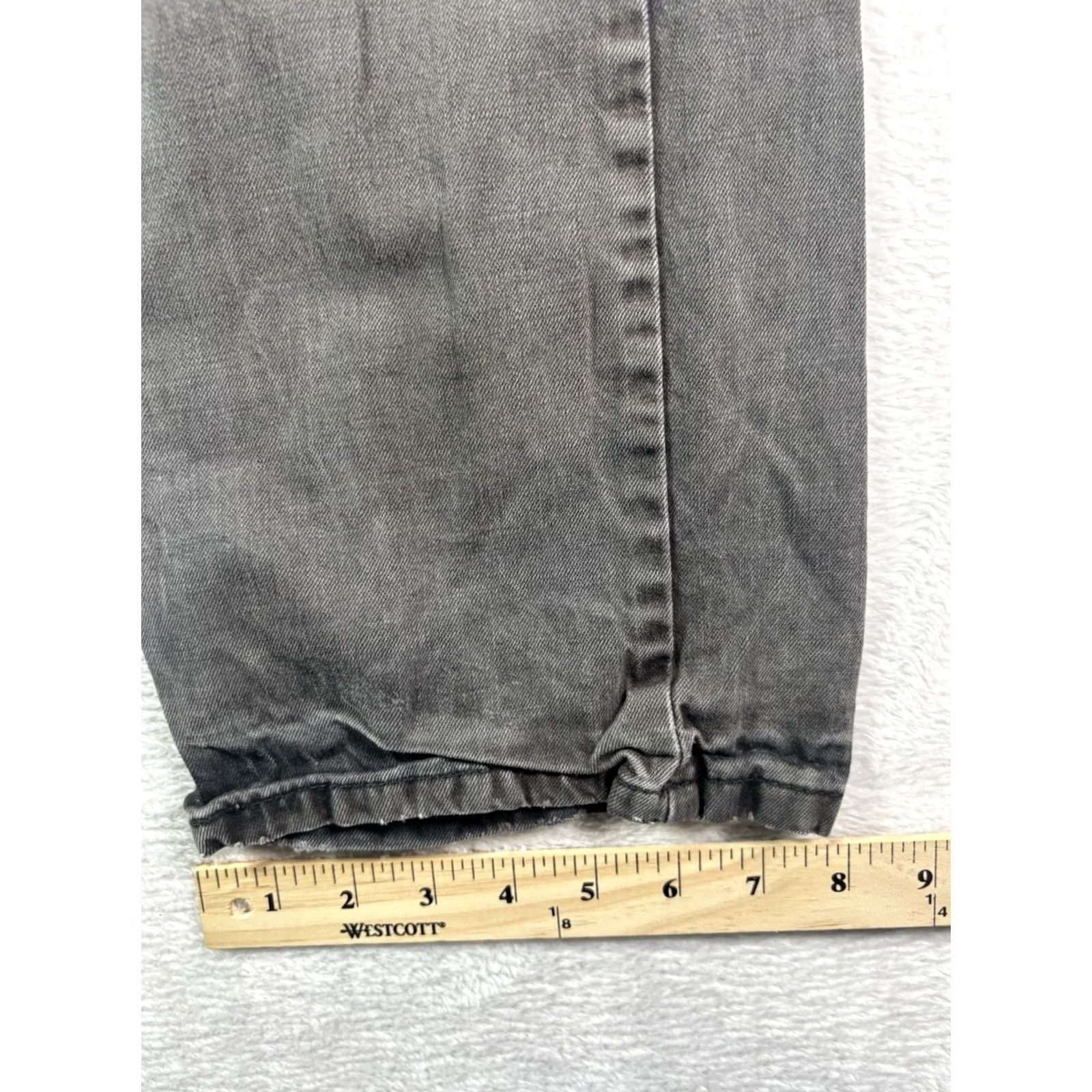Levi's Levi's 505 Jeans Black Denim Straight Leg 32x30 Regular Men’s Denim 5-Pocket Zipper Fly Vintage? No Size US 32 / EU 48 - 5 Thumbnail