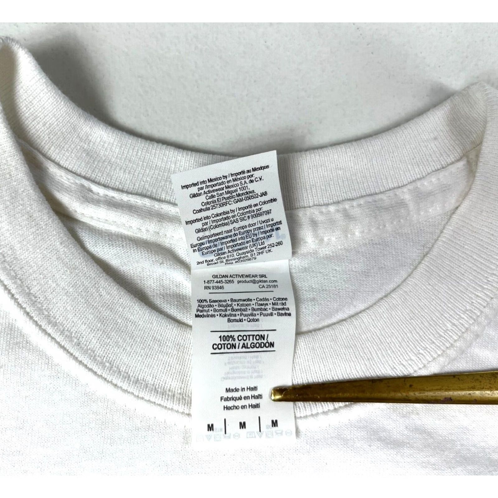 Gildan Matt Wilhelm Pro BMX Rider Autographed T-Shirt Sz M Shirt Adult M White Nike? Size US M / EU 48-50 / 2 - 6 Thumbnail