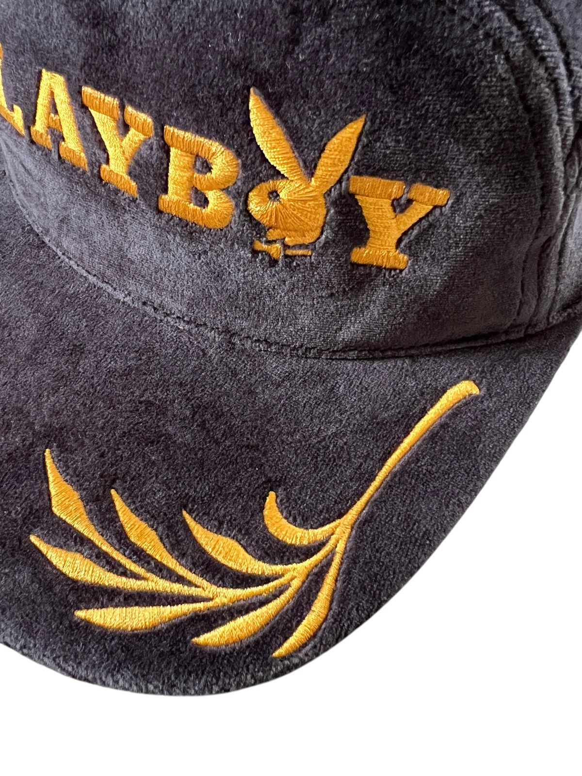 Playboy × Vintage Vintage Playboy Velvet Hat Size ONE SIZE - 10 Thumbnail