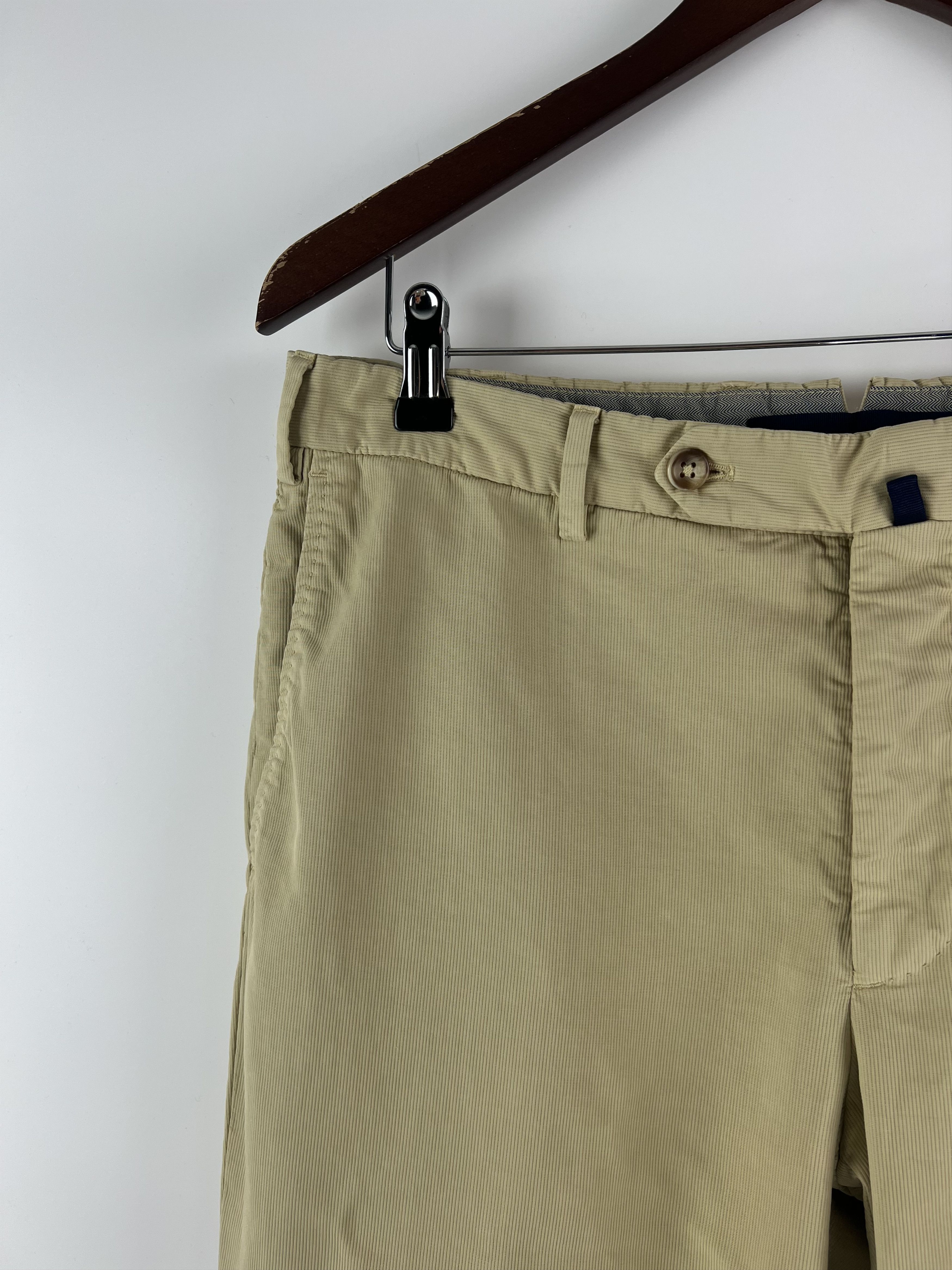 Incotex Incotex Men's Beige Corduroy Pants Size IT50 Size US 32 / EU 48 - 3 Thumbnail