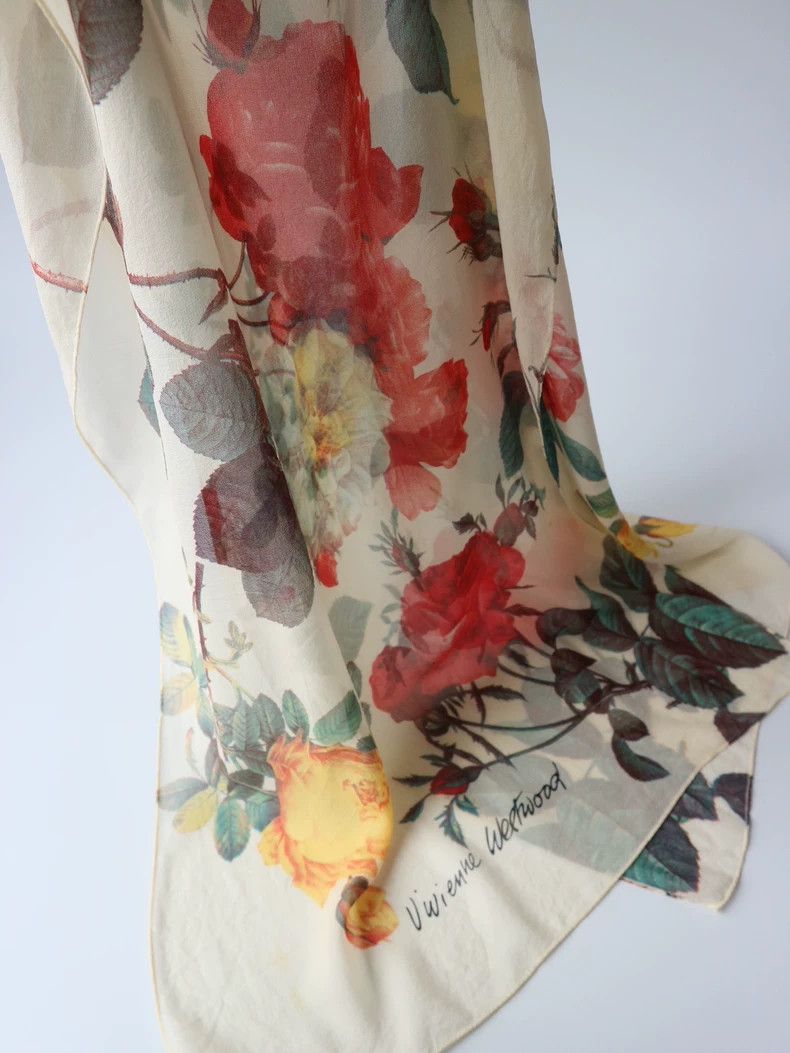 Vivienne Westwood Vivienne Westwood Medieval runway rose scarf Size ONE SIZE - 7 Thumbnail
