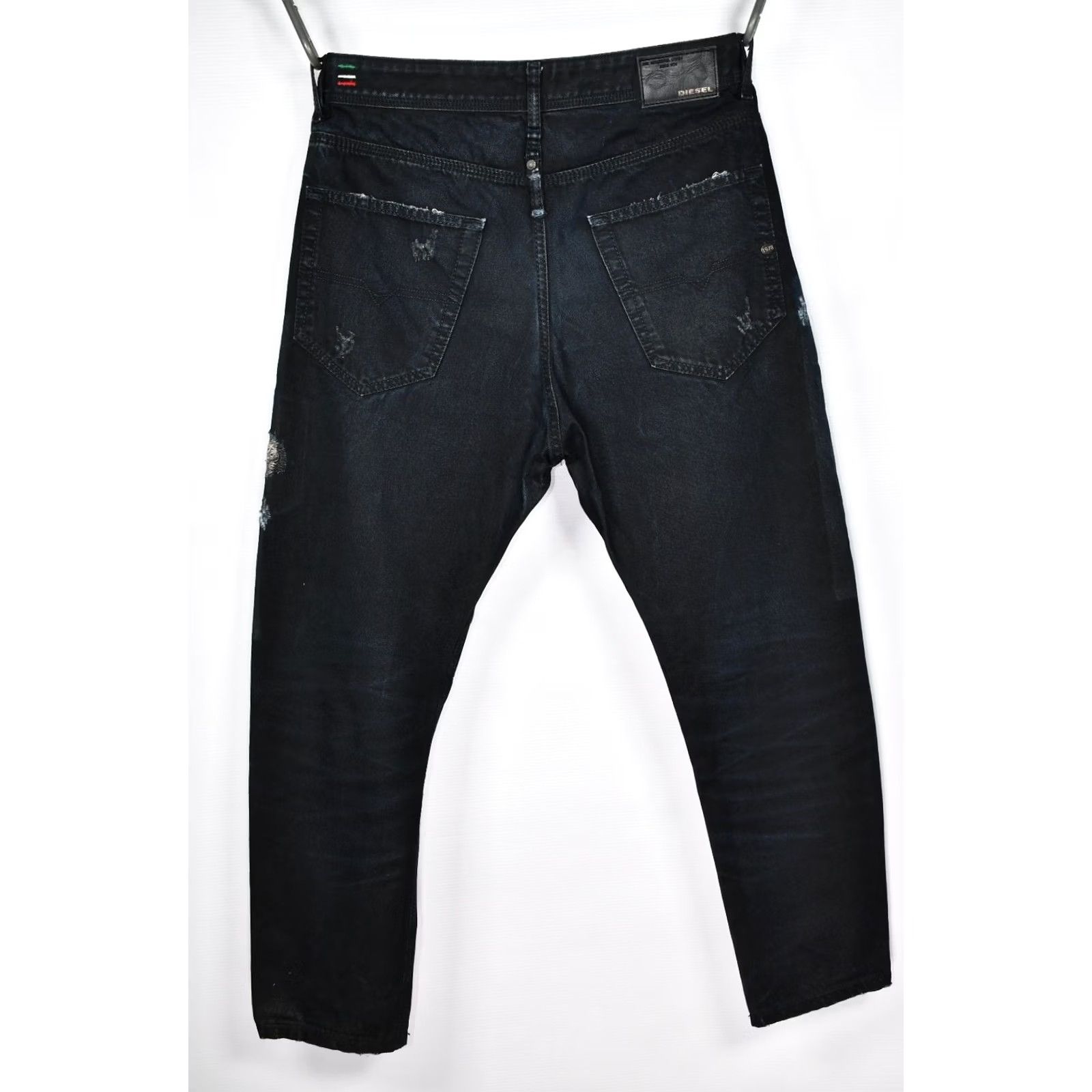 Diesel Diesel Narrot 0857E Regular Carrot Jeans Blue Men W30 L32 Regular Distressed Cotton Denim Size US 30 / EU 46 - 3 Thumbnail