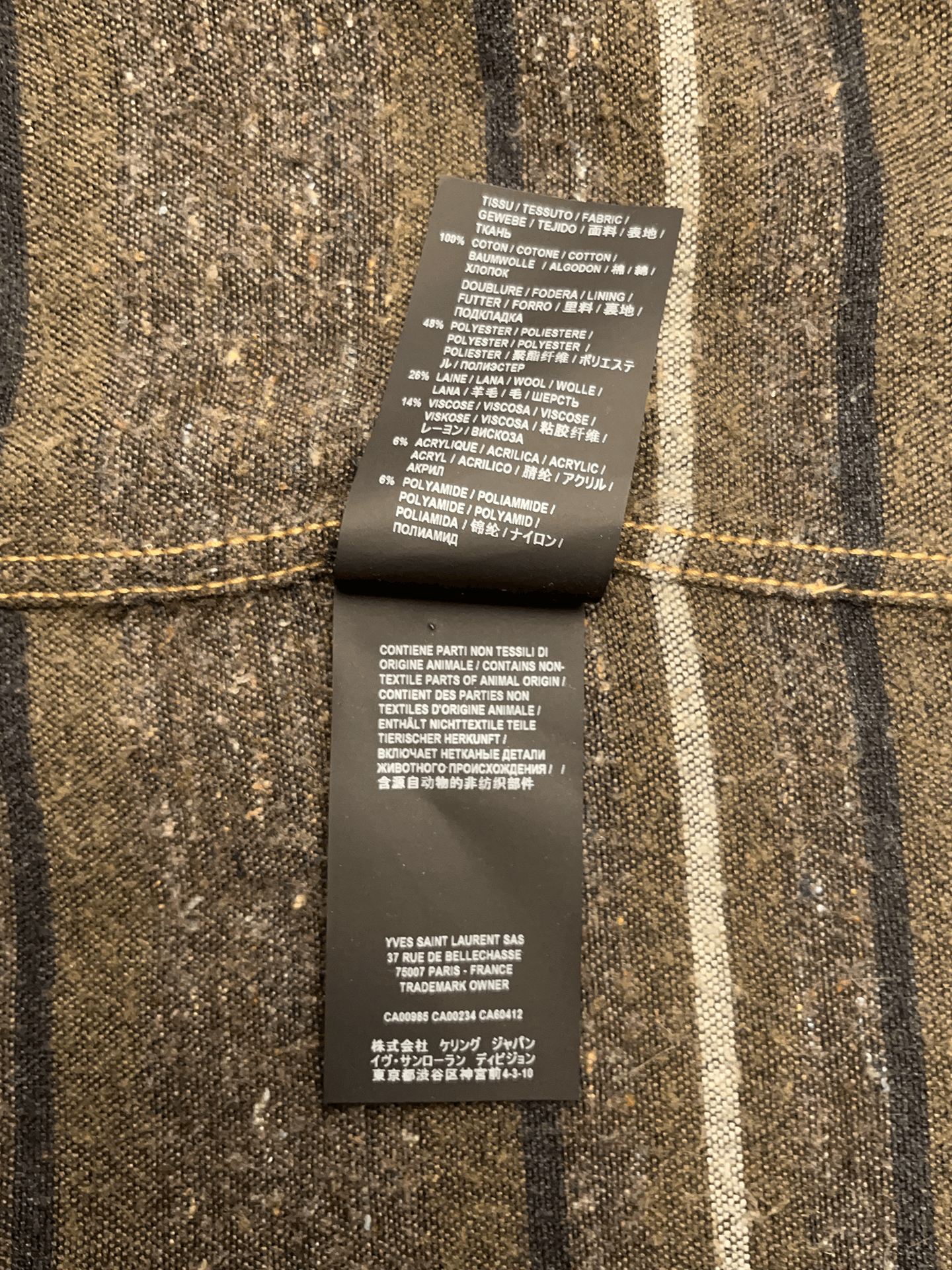 Saint Laurent Paris Saint Laurent distressed-effect faded denim jacket Size S / US 4 / IT 40 - 6 Thumbnail