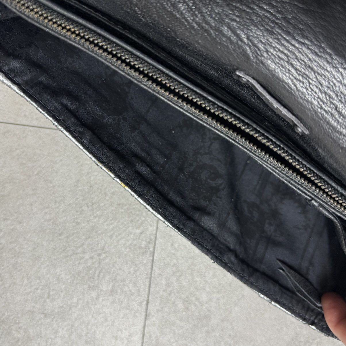 14th Addiction × If Six Was Nine × KMRii KMRii Studed Silver Wallet Shoulder Bag Size ONE SIZE - 6 Thumbnail