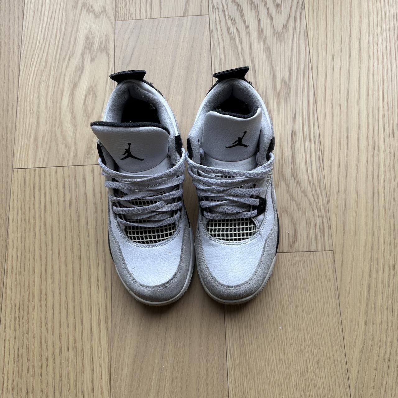 Jordan Brand JORDAN 4s in MILITARY BLACK Size US 4.5 / IT 34.5 - 2 Thumbnail