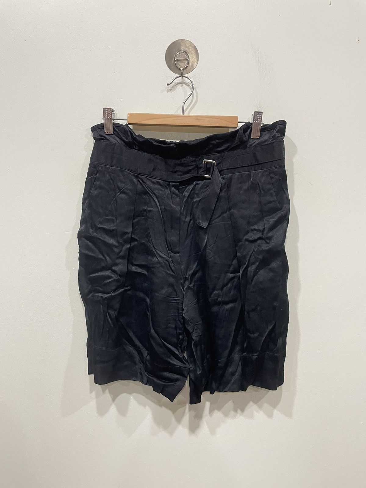 By Malene Birger × Designer × Vintage By Malene Birger Silky High Waist Short Size 32" / US 10 / IT 46 - 1 Thumbnail