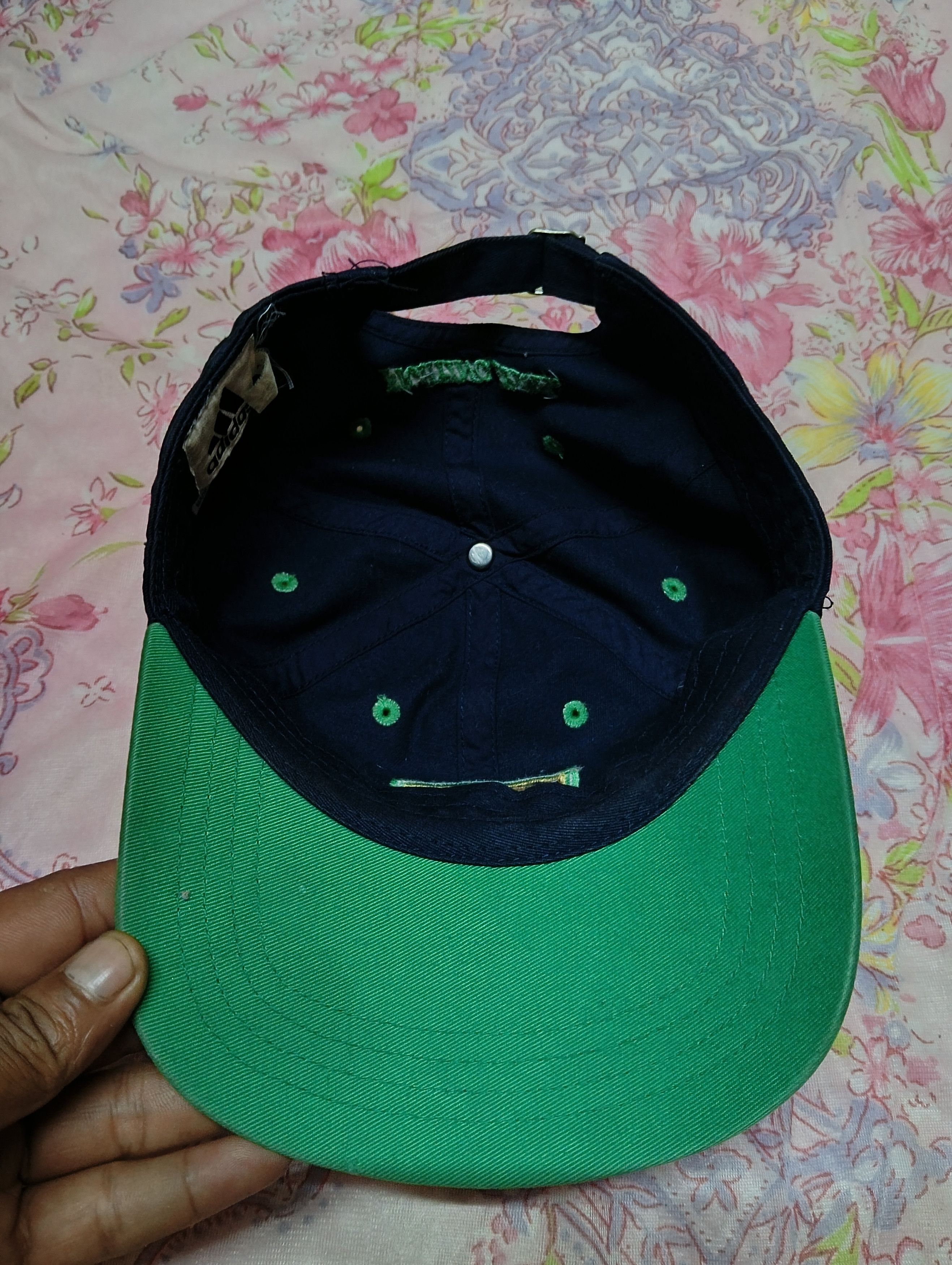 Adidas × Vintage vintage notre dame adidas cap Size ONE SIZE - 5 Thumbnail