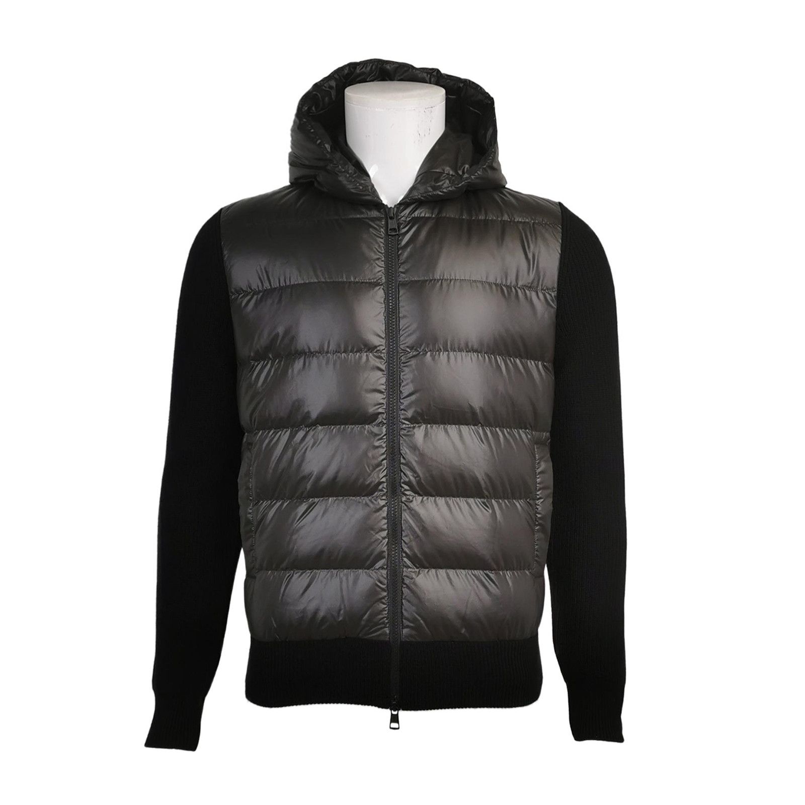 Moncler Moncler Wool Blend Hooded Puffer Jacket M Size US M / EU 48-50 / 2 - 1 Thumbnail