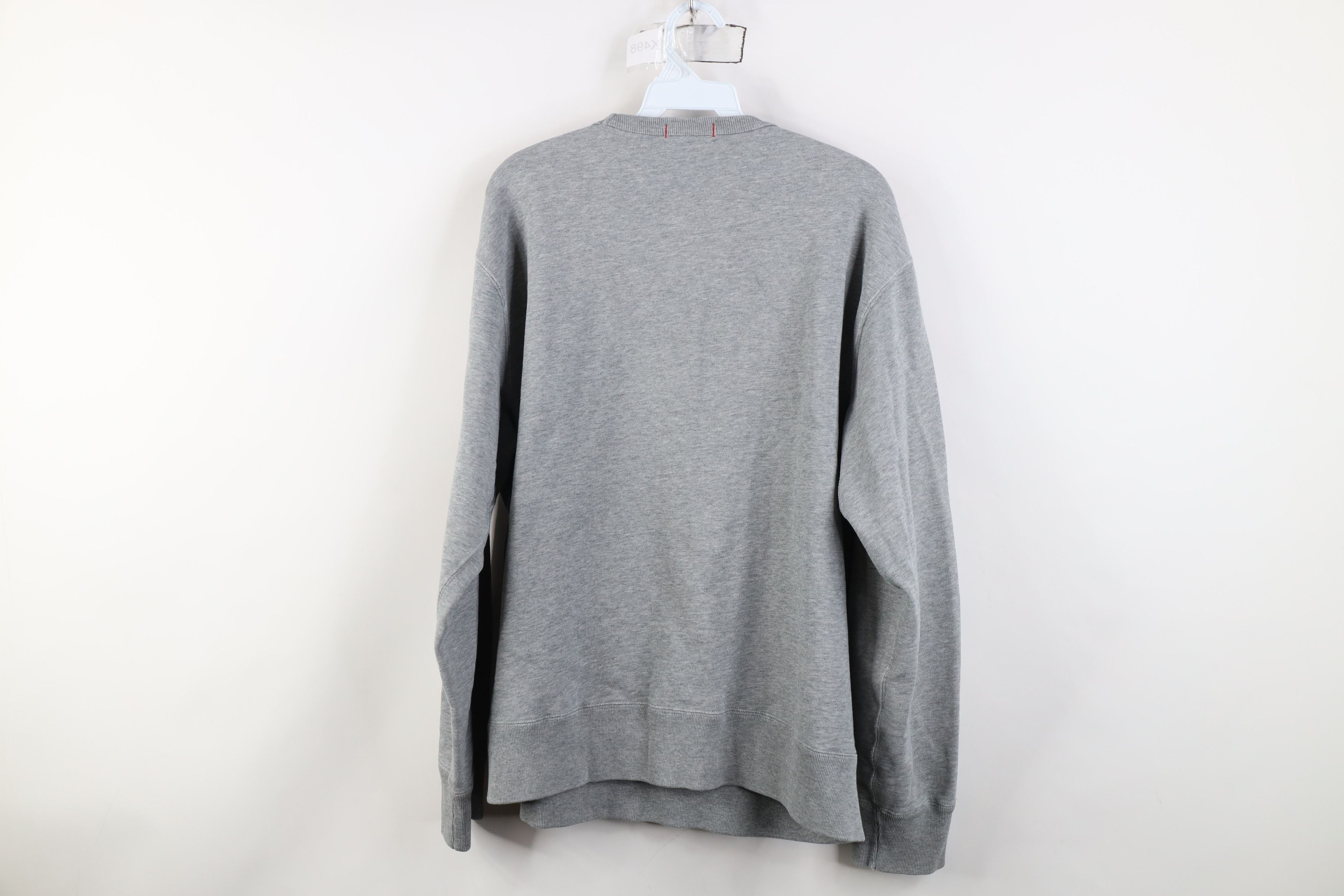 J.Crew Vintage Y2K J Crew Terry Cloth Crewneck Sweatshirt Gray Size US L / EU 52-54 / 3 - 11 Thumbnail