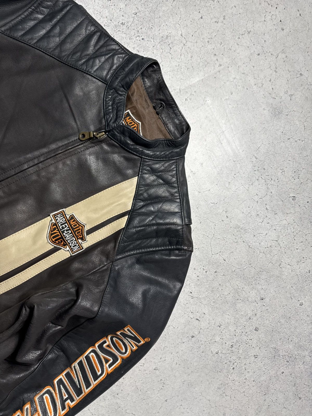 Harley Davidson Harley Davidson Leather Biker Vintage Motorcycles Size US XL / EU 56 / 4 - 6 Thumbnail