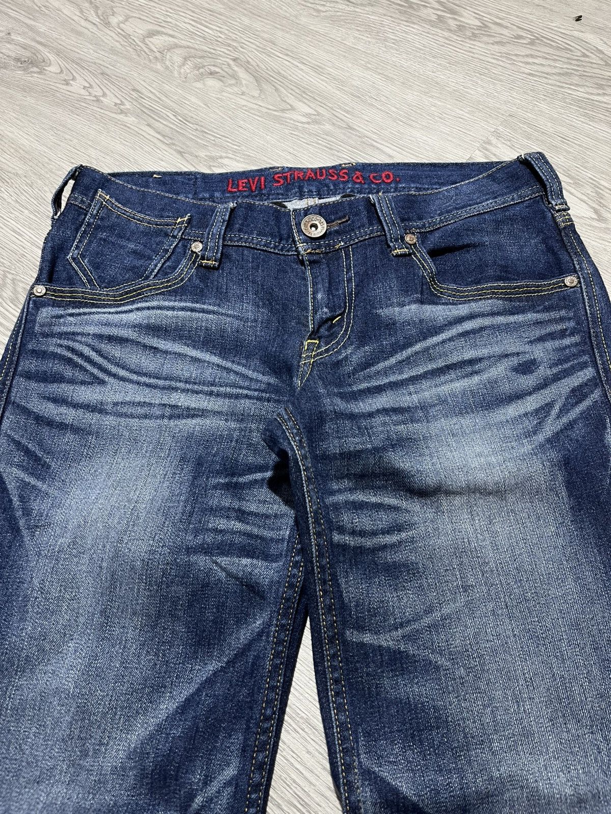 Japanese Brand Vintage Levis Buckleback Bootcut Clawmark Flared Jeans Pants Size US 30 / EU 46 - 4 Thumbnail