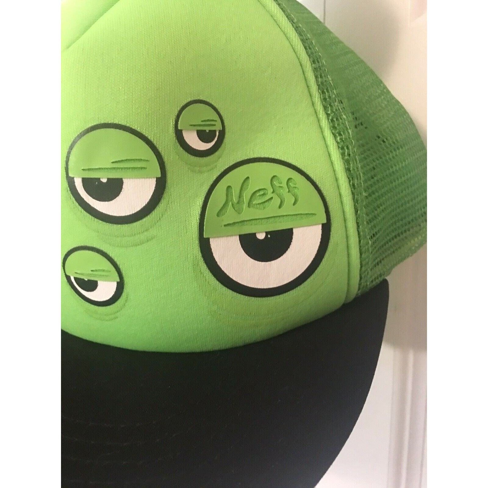 NEFF Neff Monster Eyeballs Snapback Cap Green Size ONE SIZE - 1 Thumbnail