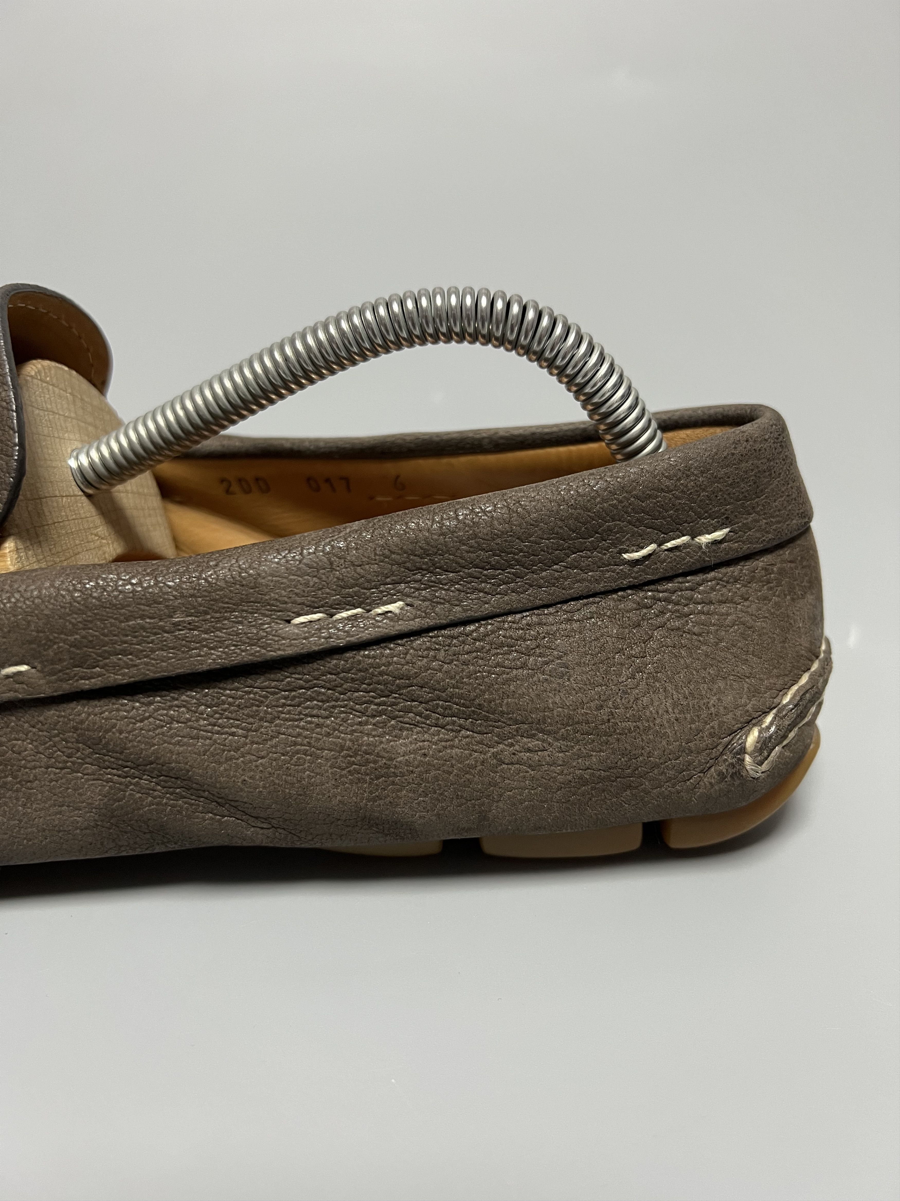 Prada Prada Vintage Brown Leather Loafers Moccasins Size US 7.5 / EU 40-41 - 9 Thumbnail