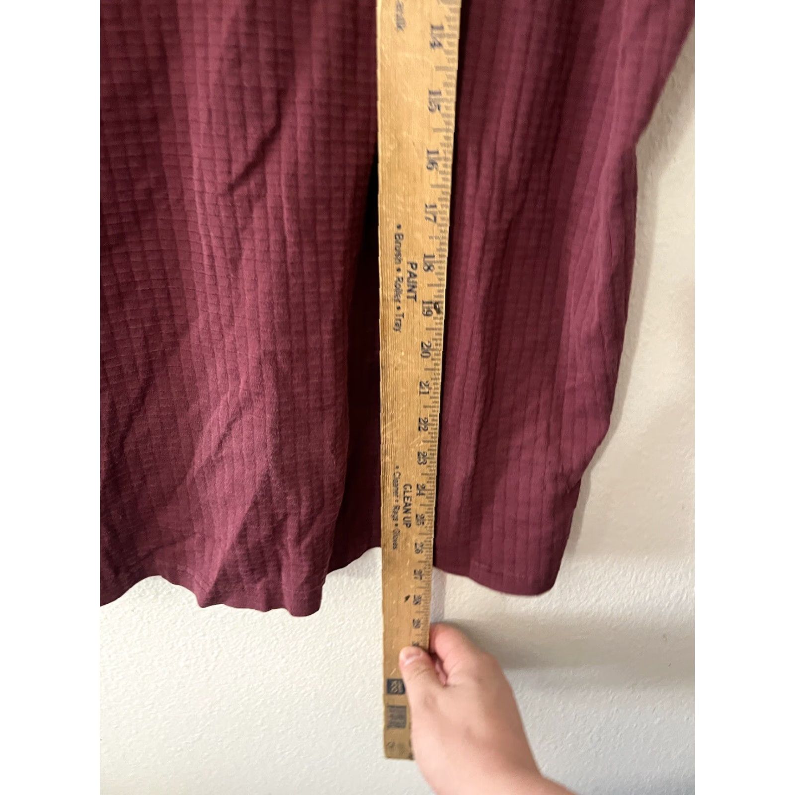 Michael Kors Michael Kors Polo Shirt Mens XL Maroon 1/4 Zip Pullover Short Sleeve Classic Designer Modern Logo Size US XL / EU 56 / 4 - 4 Thumbnail