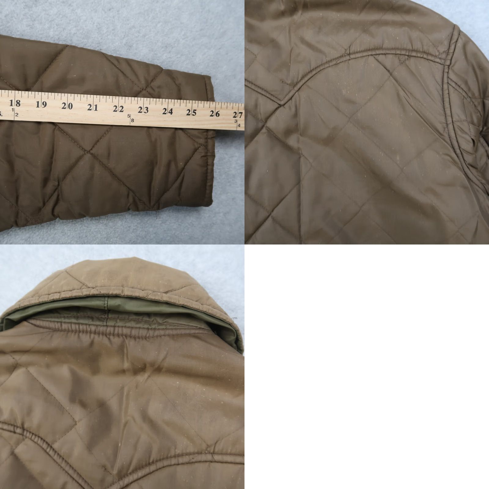 Doublet VINTAGE Double K Western Jacket Mens L Brown Quilted Zip 70s EXP - Image may show stains and wear Size US L / EU 52-54 / 3 - 10 Thumbnail