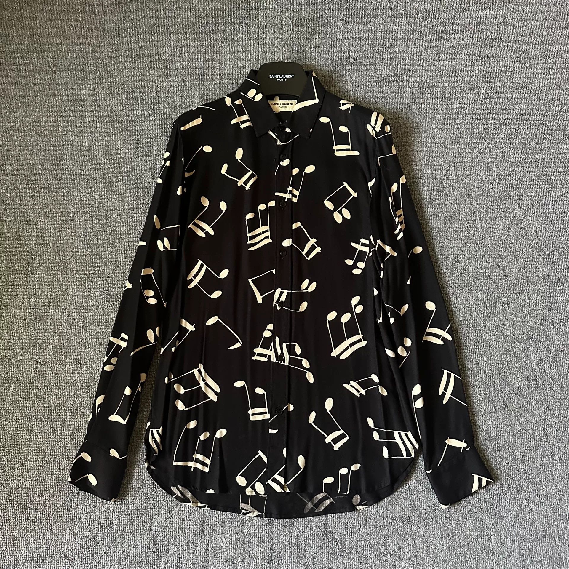Saint Laurent Paris Saint Laurent 16FW Note Shirt Size US M / EU 48-50 / 2 - 1 Thumbnail