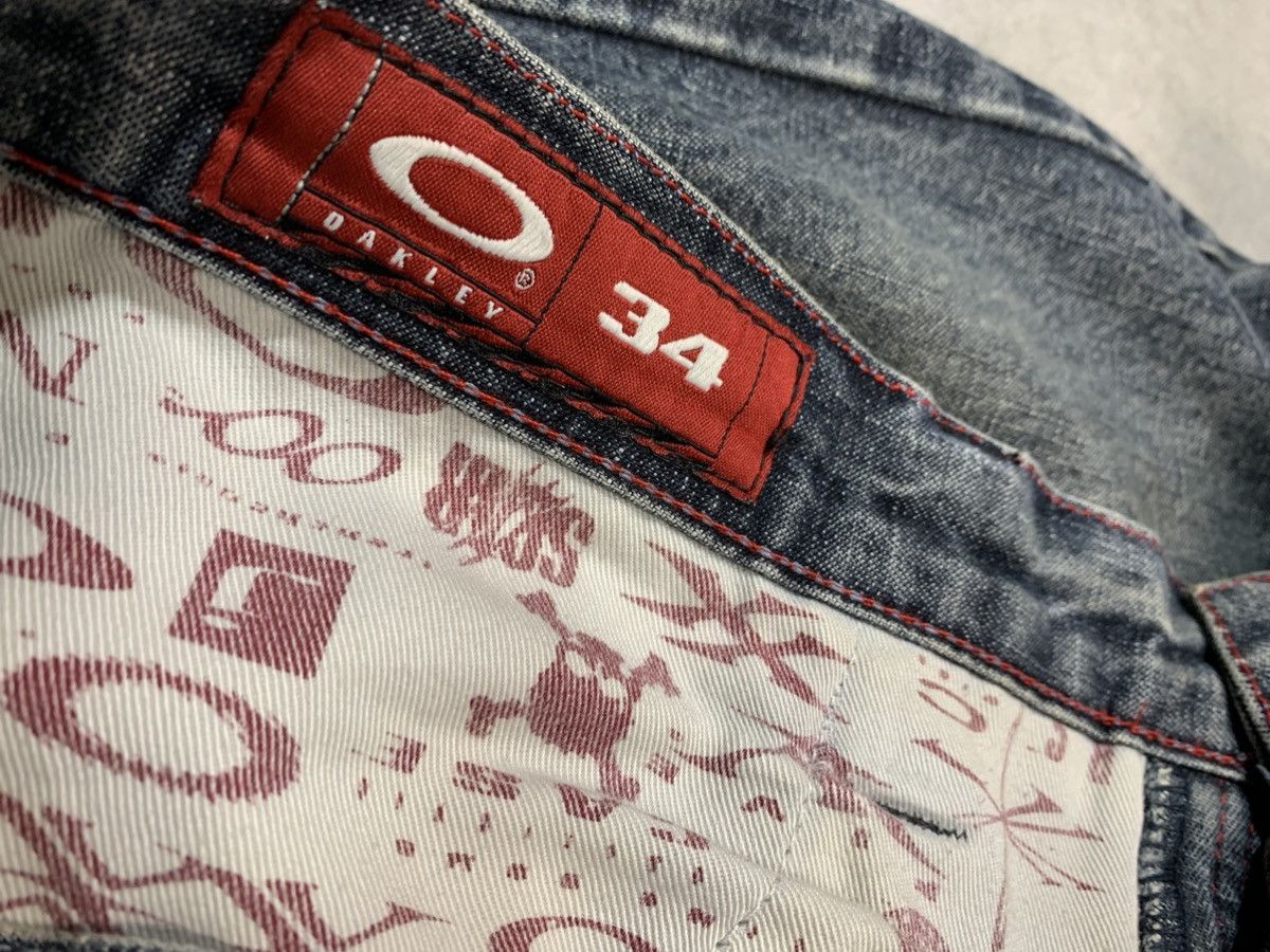 Other Y2k Vintage rare Oakley skate Wide Leg Relaxed Low Rise Jean Size US 34 / EU 50 - 7 Thumbnail