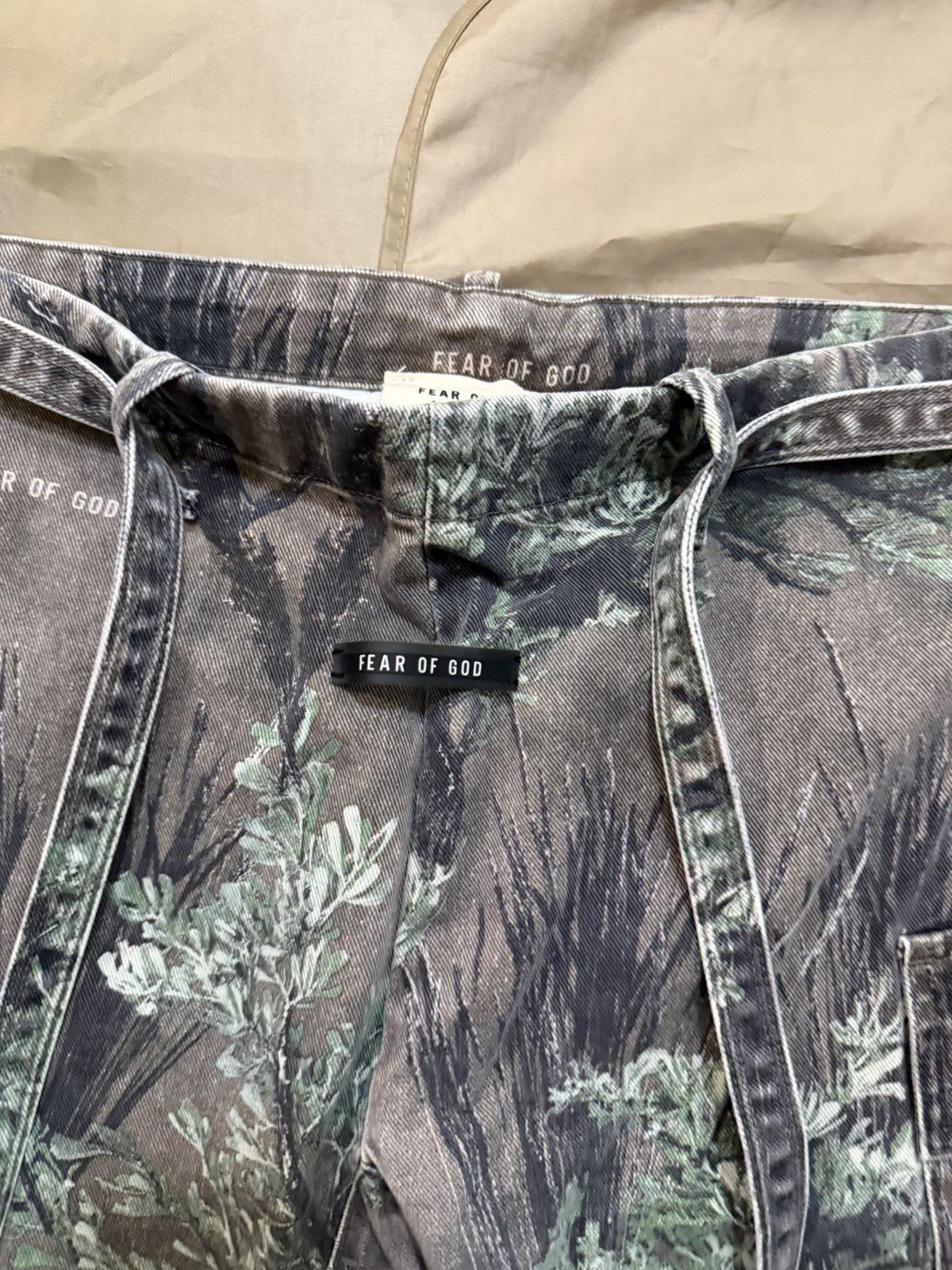 Fear of God Fear of God Jiujitsu Tapered Belted Cotton Twill size M Size US 34 / EU 50 - 2 Thumbnail