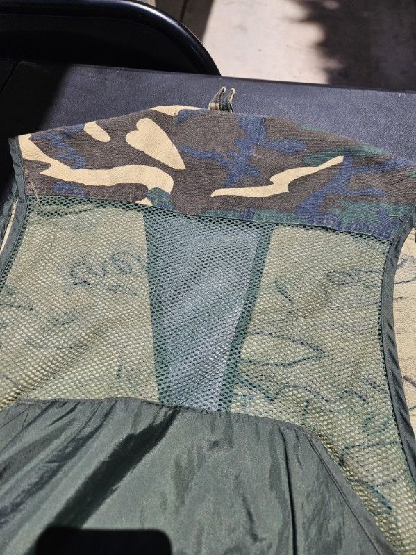 Other Duck Bay Vintage Camo Hunting Vest Size US M / EU 48-50 / 2 - 6 Thumbnail