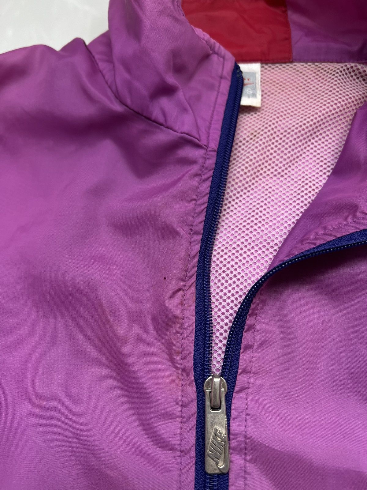 Nike × Vintage 90’s NIKE NYLON TRACK JACKET Y2K SWOOSH LOGO GORPCORE Size US M / EU 48-50 / 2 - 8 Thumbnail