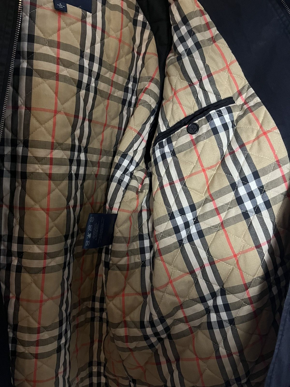 Burberry Burberry Waxed Jacket (detachable hood) Size US L / EU 52-54 / 3 - 5 Thumbnail