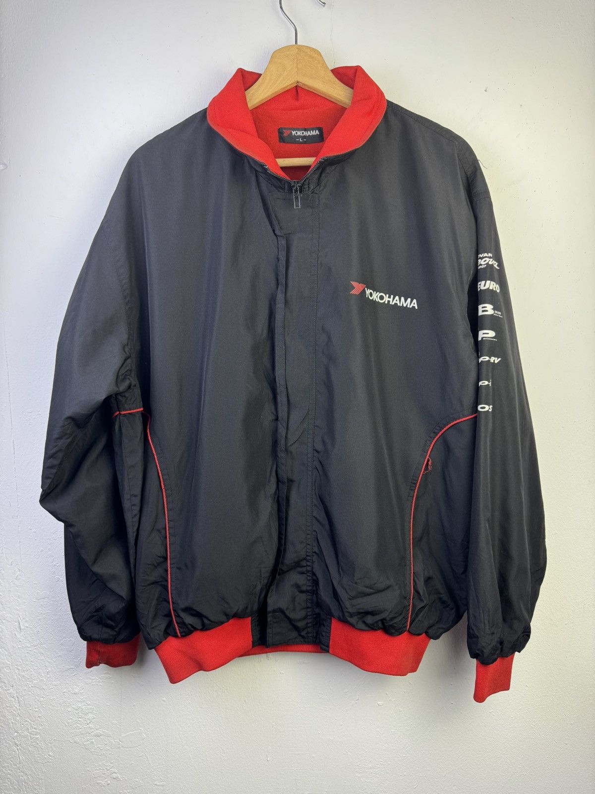 Vintage vintage Yokohama Advan Racing expert staff jacket. Size US L / EU 52-54 / 3 - 1 Thumbnail
