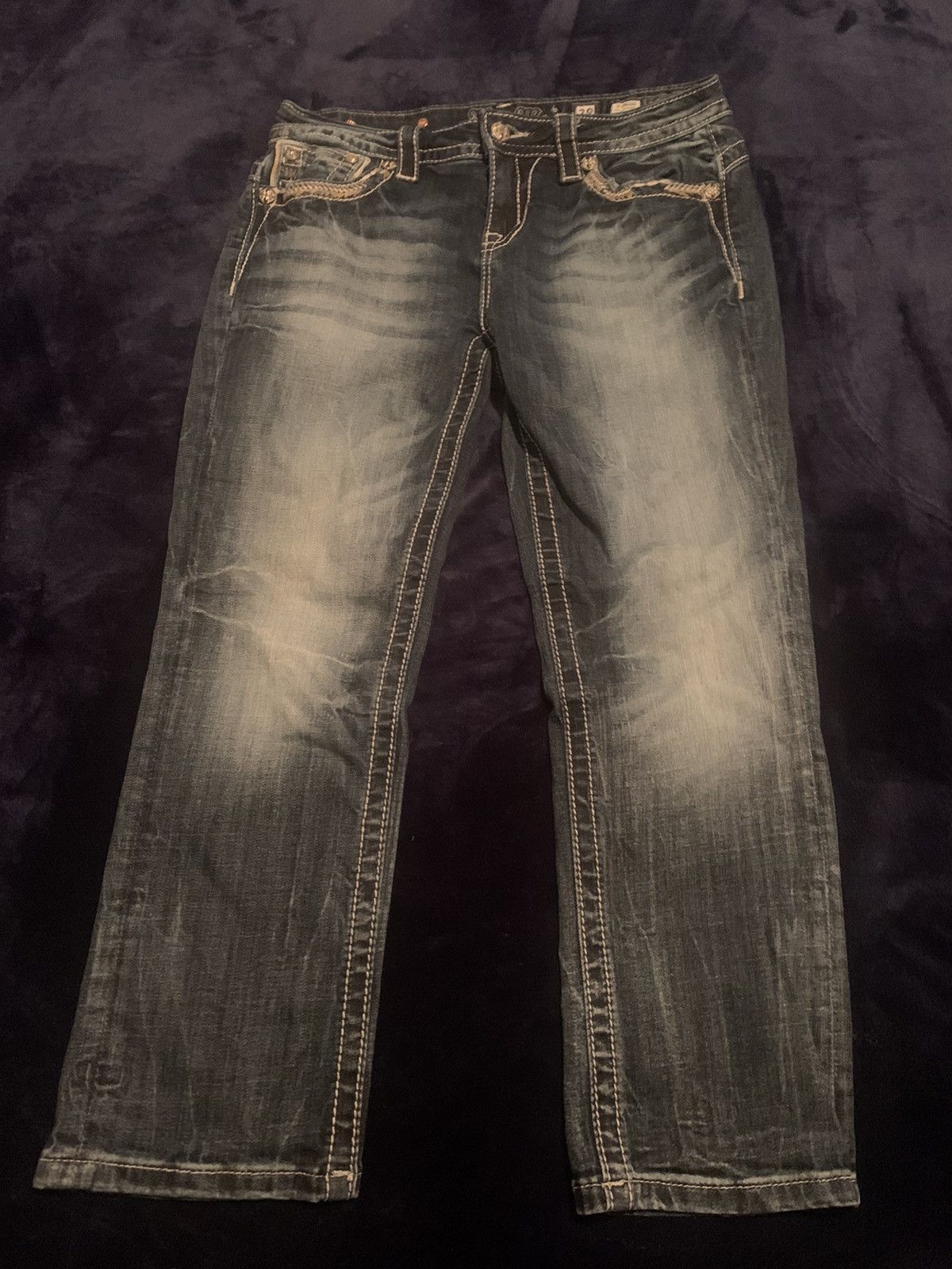 Vintage MissMe Jeans Streetwear Vintage Scene Fashion 2000s 00 women Size 28" / US 6 / IT 42 - 1 Thumbnail