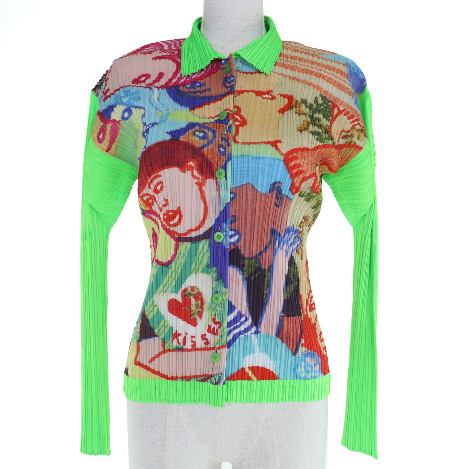 Issey Miyake Issey Miyake PLEATS PLEASE Long sleeve shirt Shirt Others Tops PP12-JJ221 DUTY FREE for USA Size ONE SIZE - 1 Thumbnail