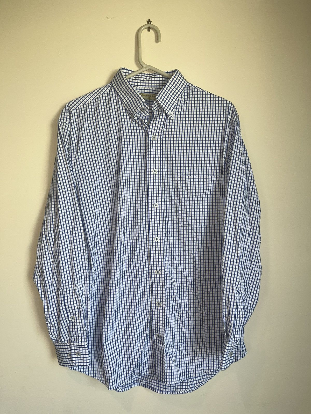 Donald Ross Mens Long Sleeve Button-Up Donald Ross Sportswear Size US M / EU 48-50 / 2 - 5 Thumbnail