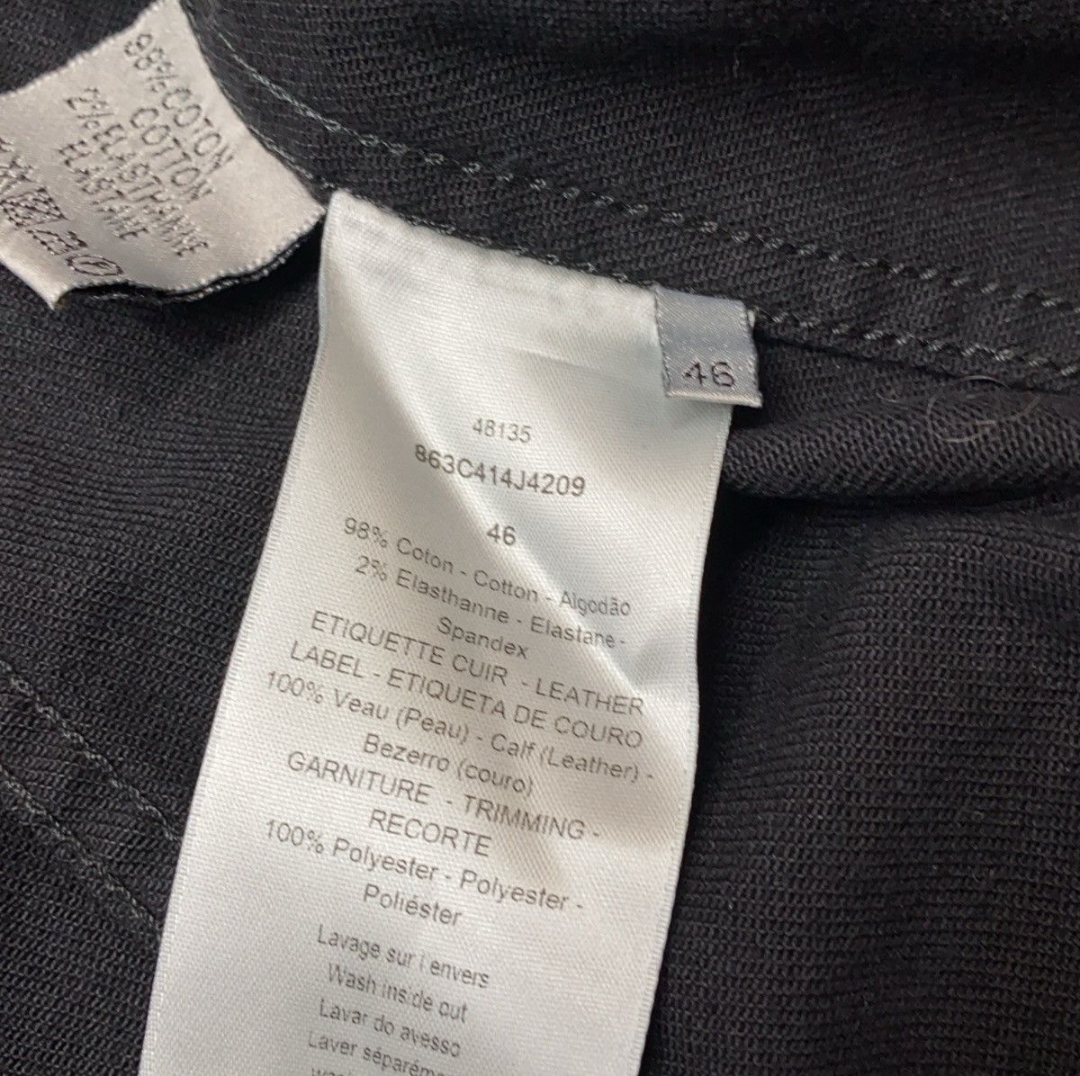 Dior Dior x Francois Bard Black Denim Jacket Size US S / EU 44-46 / 1 - 4 Thumbnail