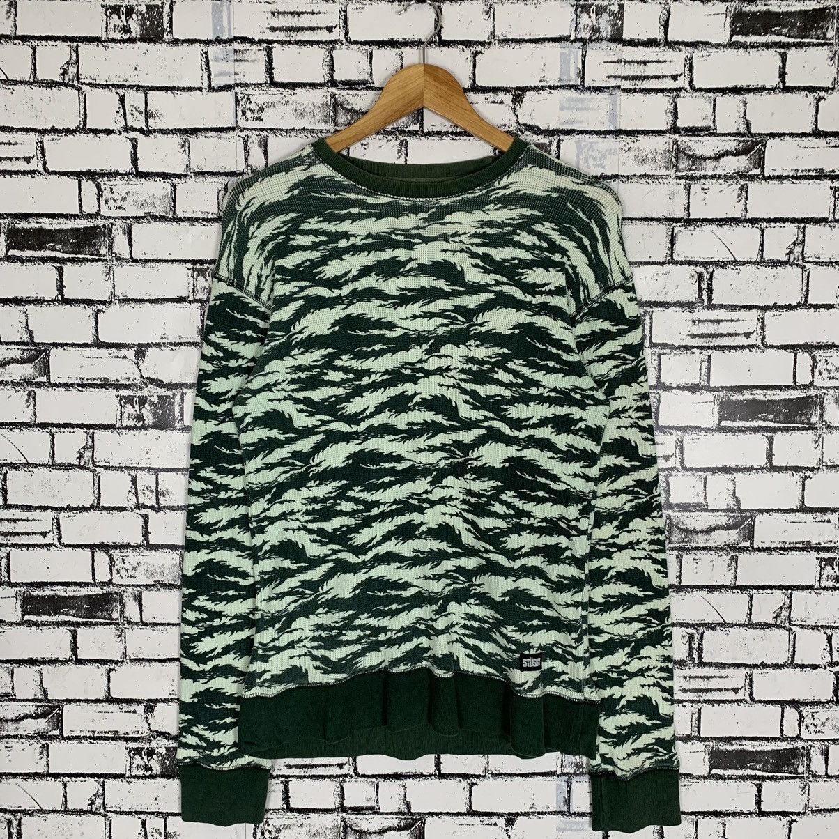 Streetwear × Stussy AW21 Stussy Motion Sweater | Grailed