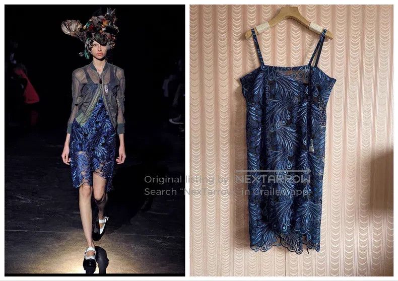 Comme des Garcons Comme Des Garcons Lace Cutout One-Piece Size S / US 4 / IT 40 - 1 Thumbnail