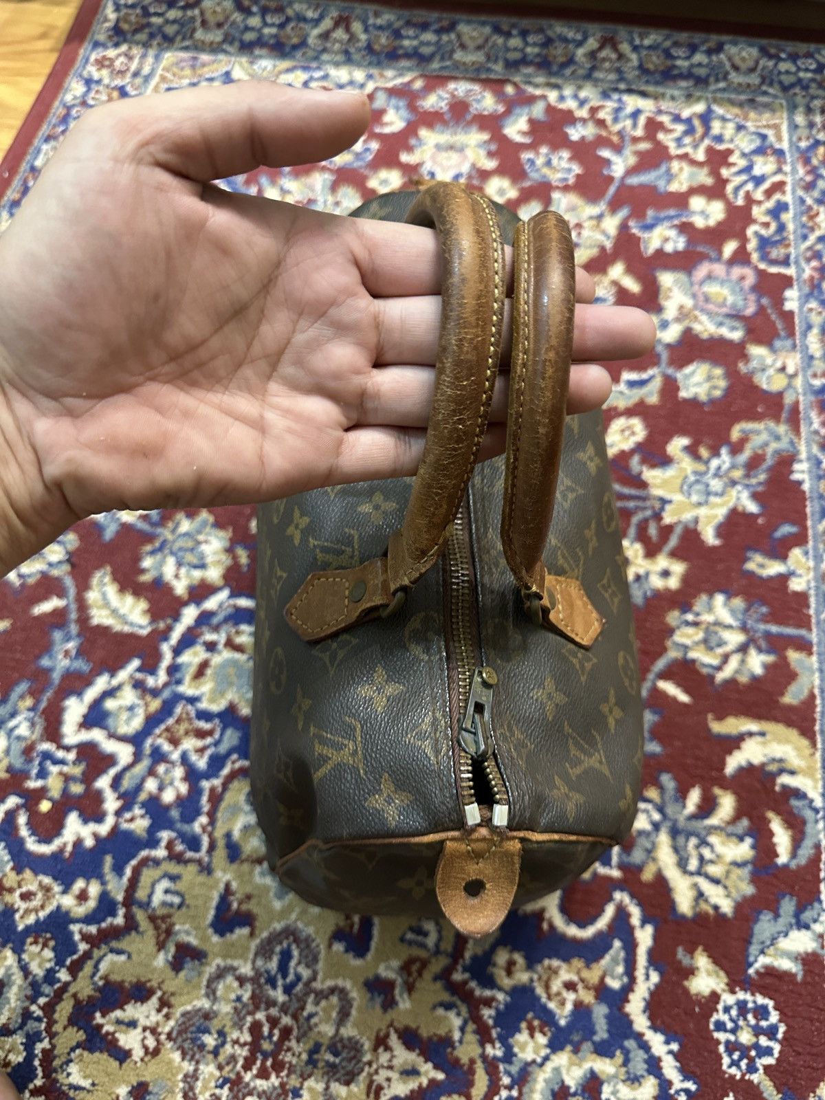 Louis Vuitton 1980 - Louis Vuitton Vintage Speedy 30 Bag Size ONE SIZE - 13 Thumbnail