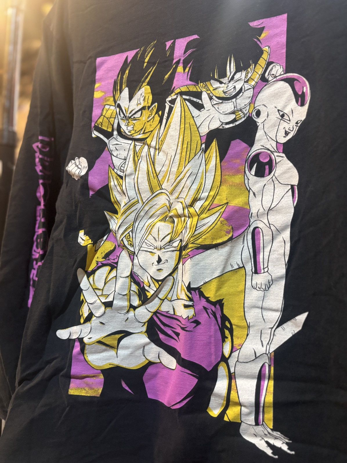 Anime Dragon Ball Z Long Sleeve Tee Size US S / EU 44-46 / 1 - 2 Thumbnail