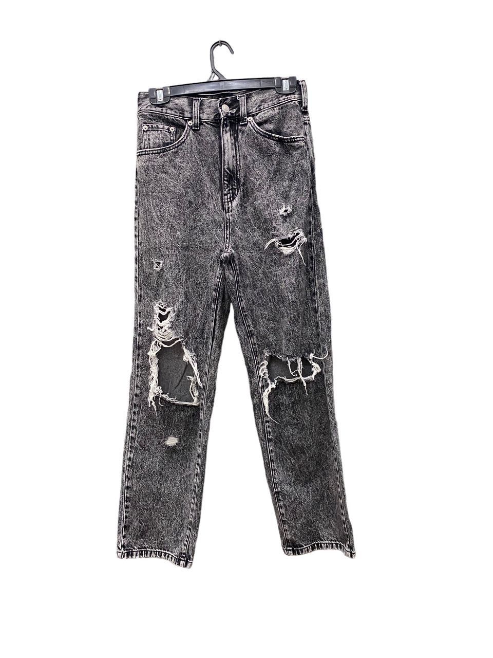 If Six Was Nine 💥BEST OFFER💥WEGO WORK JEANS ASIC WASH DISTRESSED DENIM Size US 28 / EU 44 - 1 Thumbnail