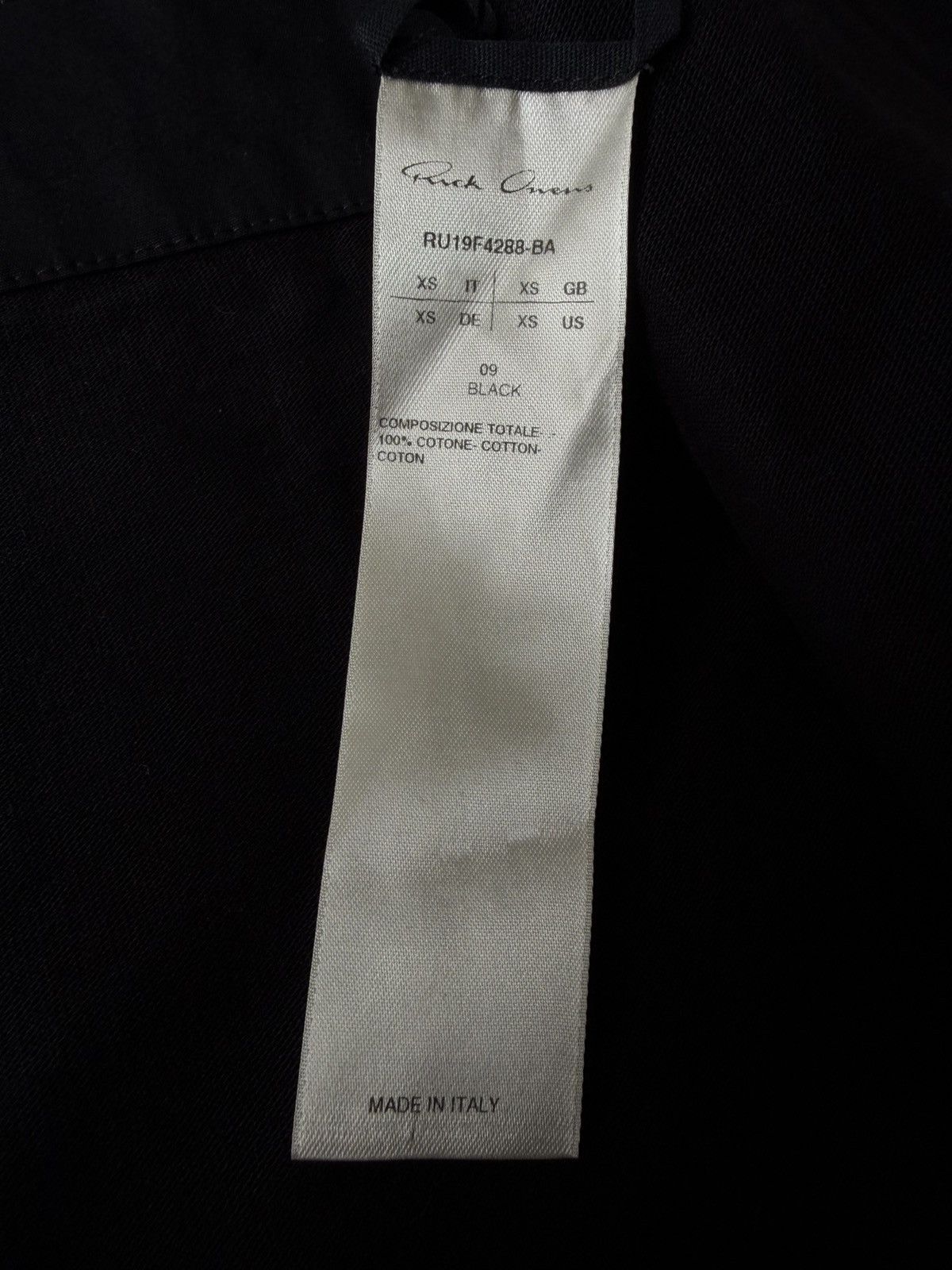 Rick Owens Rick Owens Black Mid-Length Wizard Hoodie Size US XS / EU 42 / 0 - 10 Thumbnail