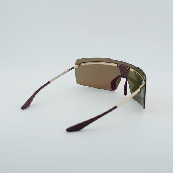 Nike NIKE ECHO SHIELD M F 750 Sunglasses Gold Shield Frame Size ONE SIZE - 4 Thumbnail