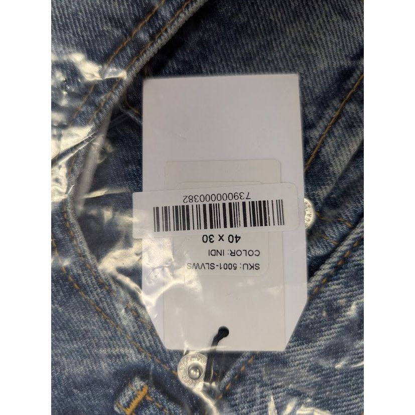 Gallery Dept. o1rshd1 Selvedge Denim Indigo Jean Pants in Blue 40x30 Size US 40 / EU 56 - 20 Thumbnail