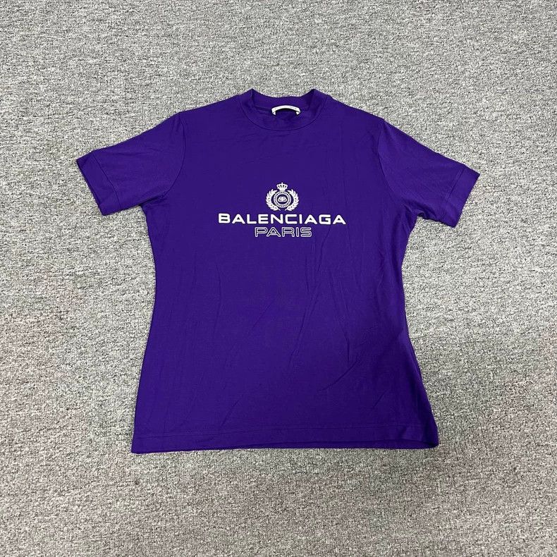 Balenciaga Balenciaga Crown wheat ear short sleeve T-shirt Size US L / EU 52-54 / 3 - 1 Thumbnail