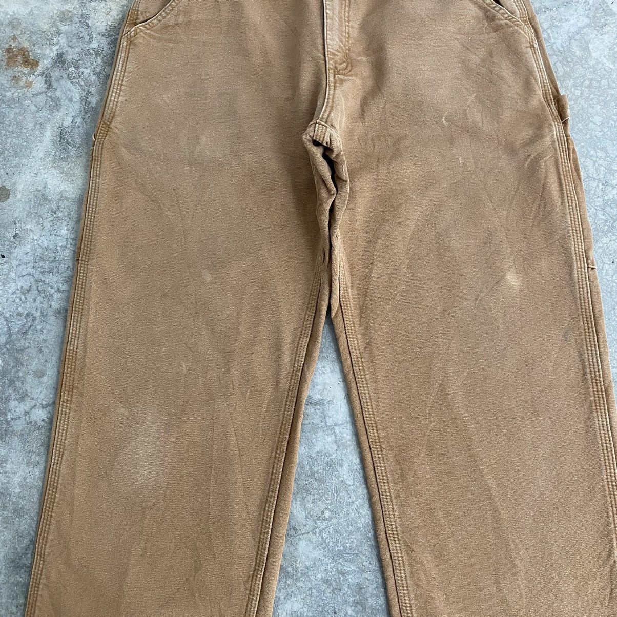 Carhartt Vintage Carhartt Blanket Lined Tan Carpenter Work Pants Size US 34 / EU 50 - 7 Thumbnail
