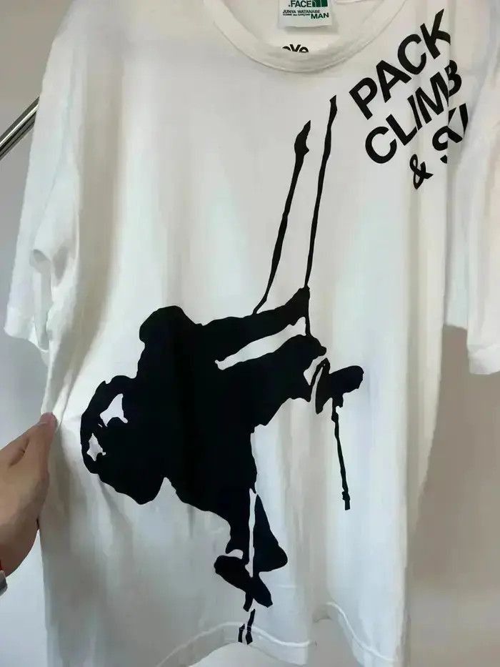Junya Watanabe Junya Watanabe x TNF figure print Tee Size US L / EU 52-54 / 3 - 3 Thumbnail