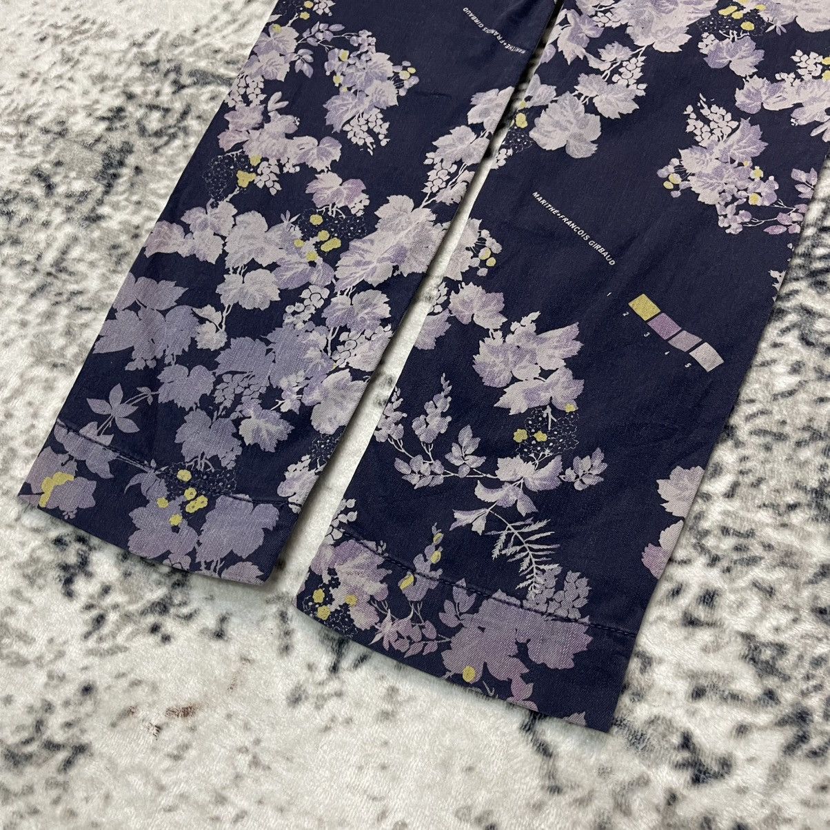 Marithe + Francois Girbaud Marithe Francais Girbaud Floral Ankle Pants Size 27" / US 4 / IT 40 - 15 Thumbnail
