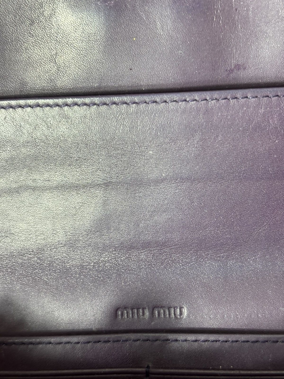 Miu Miu Miu Miu Long Wallet Size ONE SIZE - 2 Thumbnail