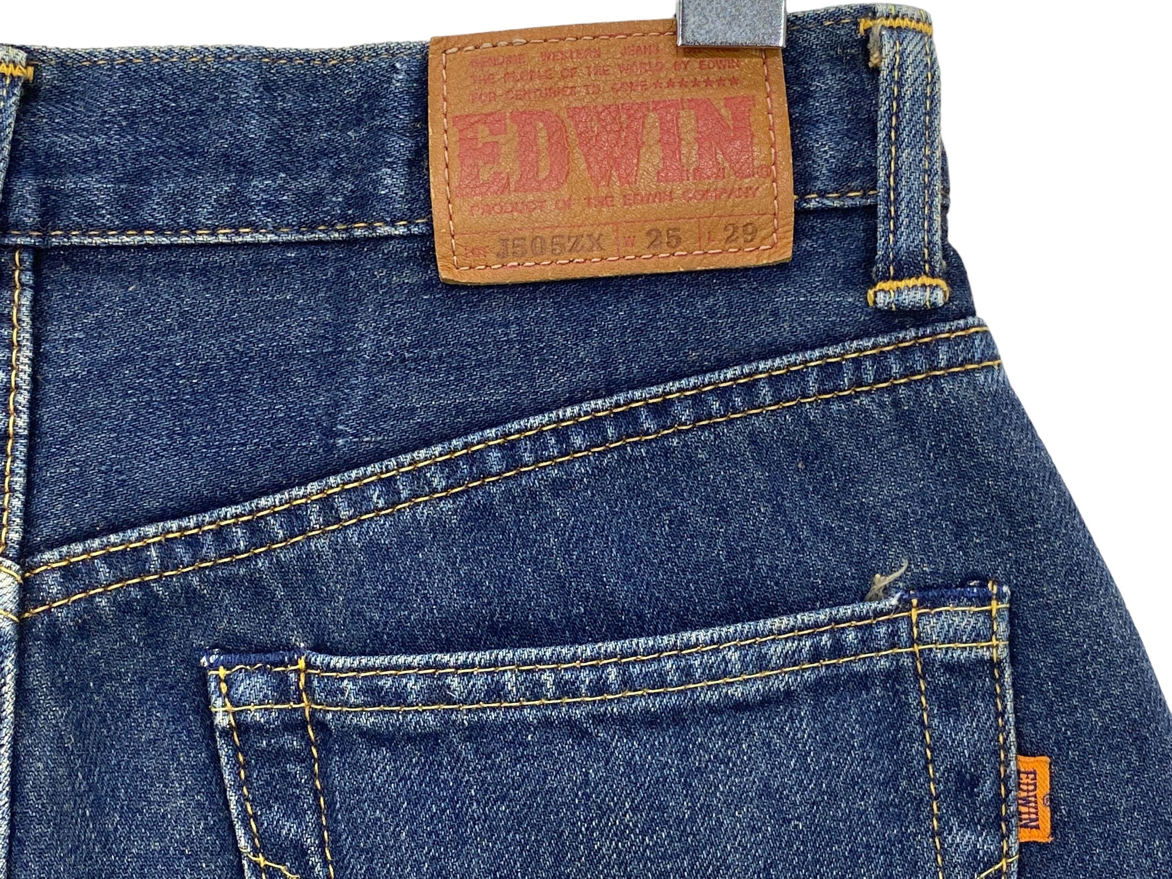 Edwin × Vintage Edwin Selvedge Denim Jeans Distressed Selvedge Pants Japan Size US 29 - 7 Thumbnail