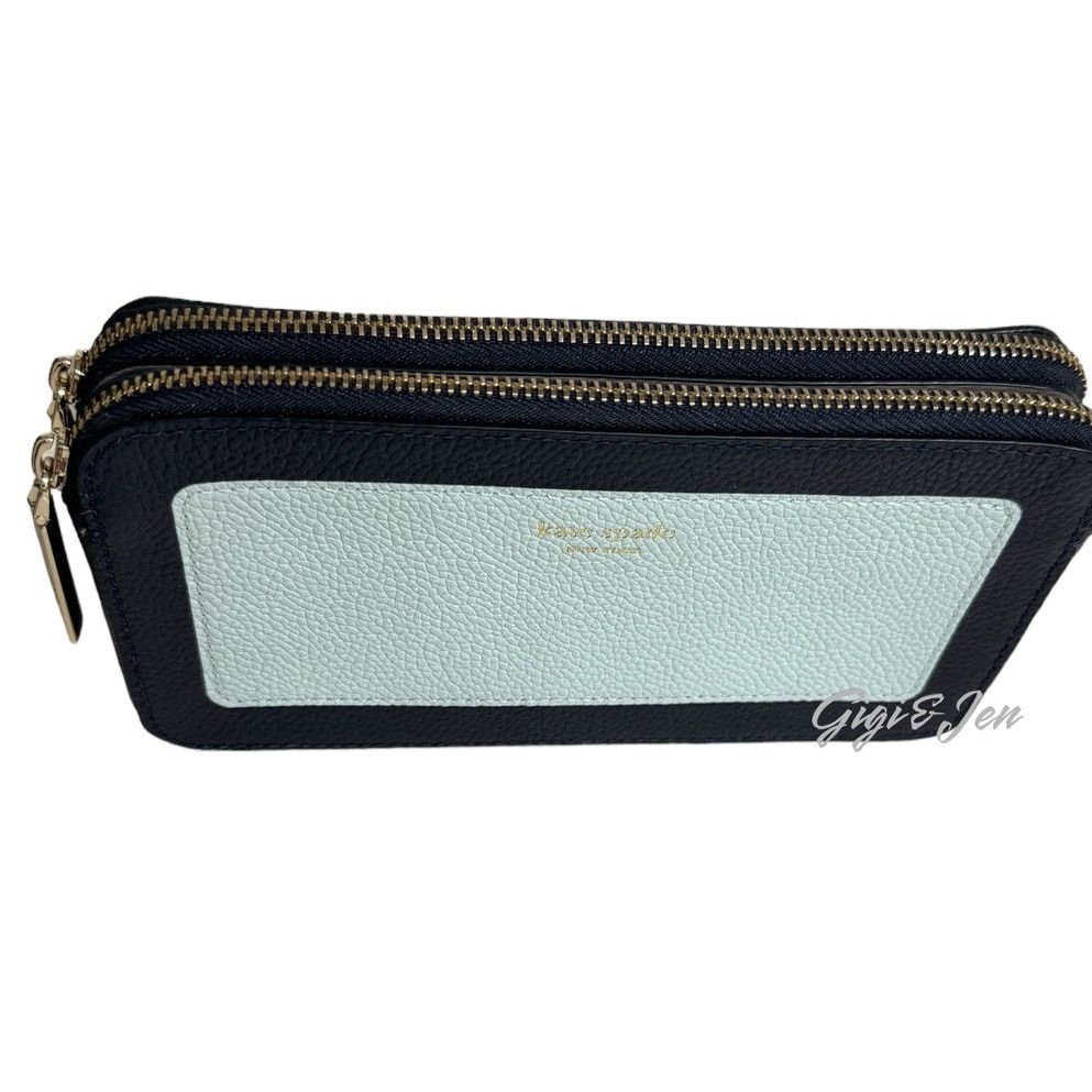 Kate Spade Kate Spade Margaux Double Zip Leather Mini Crossbody Size ONE SIZE - 4 Thumbnail