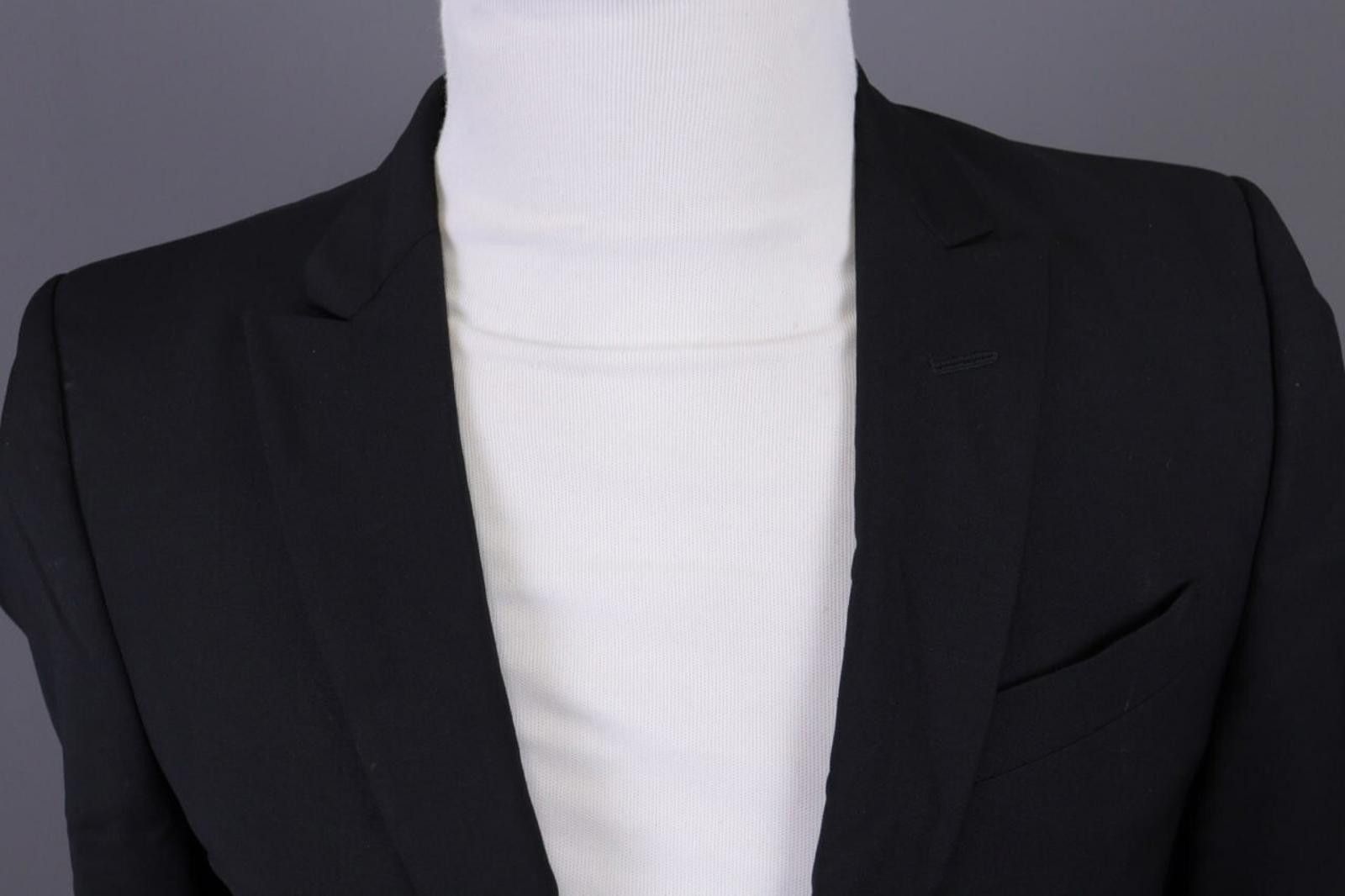 J.Lindeberg J.Lindeberg Black Men's Pure Wool Sport Coat Jacket 48 Long Size US M / EU 48-50 / 2 - 5 Thumbnail