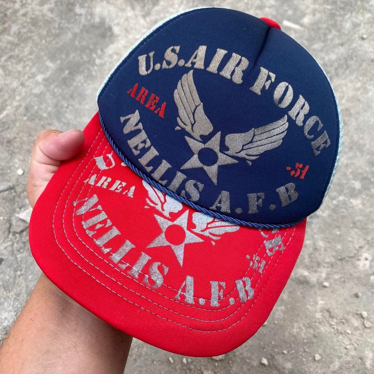 Vintage RARE ‼️ United States Air Force Size ONE SIZE - 2 Thumbnail