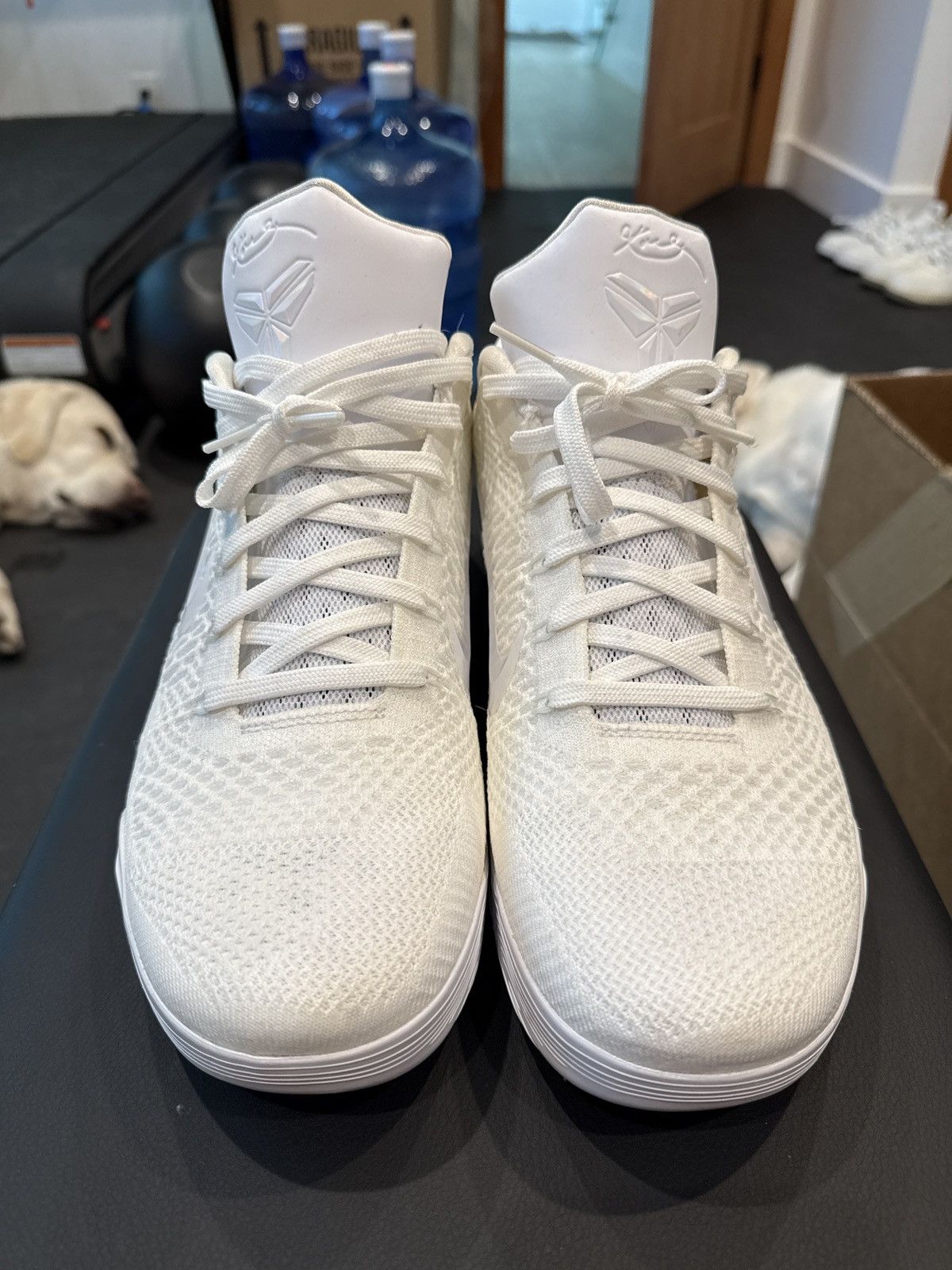 Nike Nike Kobe A.D. White Size US 13 / EU 46 - 3 Thumbnail